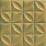 A La Maison Ceilings Perceptions Green Gold Patina 1.6 ft. x 1.6 ft. Decorative Foam Glue Up Ceiling Tile (21.6 sq. ft./case)