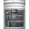 BEHR PREMIUM 5 gal. #HDC-NT-27 Millennium Silver Semi-Gloss Direct to Metal Interior/Exterior Paint