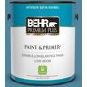 BEHR PREMIUM PLUS 1 gal. #S490-5 Jay Bird Satin Enamel Low Odor Interior Paint & Primer