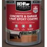 BEHR PREMIUM 1 gal. #HDC-MD-13 Rave Raisin Self-Priming 1-Part Epoxy Satin Interior/Exterior Concrete and Garage Floor Paint