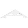 Ekena Millwork Pitch Cornelia 1 in. x 60 in. x 15 in. (5/12) Architectural Grade PVC Gable Pediment Moulding