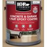 BEHR PREMIUM 1 Gal. #PFC-28 Desert Sandstone Self-Priming 1-Part Epoxy Satin Interior/Exterior Concrete and Garage Floor Paint