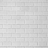 The Tile Doctor Glass Tile LOVE Purest White 22.5 in. X 13.25 in. Subway Glossy Glass Mosaic Tile for Walls, Floors, and Pools