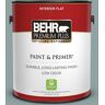 BEHR PREMIUM PLUS 1 gal. #N440-4 October Sky Flat Low Odor Interior Paint & Primer