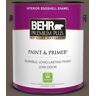 BEHR PREMIUM PLUS 1 gal. #MQ2-44 Museum Eggshell Enamel Low Odor Interior Paint & Primer