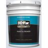 BEHR PREMIUM PLUS 5 gal. #PPL-70 Eastern Breeze Satin Enamel Exterior Paint & Primer