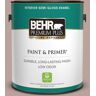 BEHR PREMIUM PLUS 1 gal. #N150-3 Cocoa Craving Semi-Gloss Enamel Low Odor Interior Paint & Primer