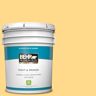 BEHR PREMIUM PLUS 5 gal. #P270-4 Egg Cream Satin Enamel Low Odor Interior Paint & Primer