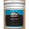 BEHR PREMIUM PLUS 5 gal. #S240-5 Poncho Satin Enamel Exterior Paint & Primer