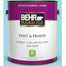 BEHR PREMIUM PLUS 1 gal. #P470-2 Serene Thought Eggshell Enamel Low Odor Interior Paint & Primer