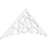 Ekena Millwork 1 in. x 48 in. x 20 in. (10/12) Pitch Austin Gable Pediment Architectural Grade PVC Moulding