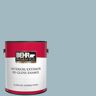 BEHR PREMIUM PLUS 1 gal. #BIC-23 Hopeful Blue Hi-Gloss Enamel Interior/Exterior Paint