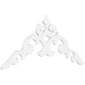 Ekena Millwork 1 in. x 72 in. x 30 in. (10/12) Pitch Kendall Gable Pediment Architectural Grade PVC Moulding