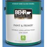 BEHR PREMIUM PLUS 1 gal. #MQ4-26 Come Sail Away Semi-Gloss Enamel Low Odor Interior Paint & Primer