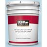 BEHR PREMIUM PLUS 5 gal. #M500-1 Tinted Ice Hi-Gloss Enamel Interior/Exterior Paint