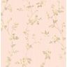 Brewster Jacqueline Rose Floral Scroll Paper Strippable Roll (Covers 56.4 sq. ft.)