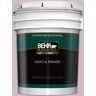 BEHR PREMIUM PLUS 5 gal. #T12-16 Queens Tart Semi-Gloss Enamel Exterior Paint & Primer