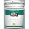 BEHR PREMIUM PLUS 5 gal. #PPU12-05 Lotus Leaf Semi-Gloss Enamel Low Odor Interior Paint & Primer