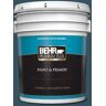 BEHR PREMIUM PLUS 5 gal. #MQ5-24 Opera Glasses Satin Enamel Exterior Paint & Primer