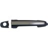 Exterior Door Handle Front Left With Keyhole Primed Black With Chrome Insert 2006-2010 Hyundai Sonata 2.4L 3.3L