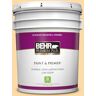 BEHR PREMIUM PLUS 5 gal. #M290-3 Corn Stalk Eggshell Enamel Low Odor Interior Paint & Primer