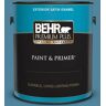 BEHR PREMIUM PLUS 1 gal. #S490-5 Jay Bird Satin Enamel Exterior Paint & Primer