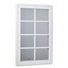 TAFCO WINDOWS 36 in. x 48 in. Right-Hand Vinyl Casement Window with SDL Outside Grids and Screen - White