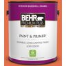 BEHR PREMIUM PLUS 1 gal. Home Decorators Collection #HDC-SM16-03 Mai Tai Eggshell Enamel Low Odor Interior Paint & Primer