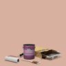 BEHR 1 gal. #S180-3 Flowerpot Extra Durable Eggshell Enamel Interior Paint and 5-Piece Wooster Set All-in-One Project Kit