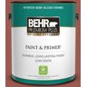 BEHR PREMIUM PLUS 1 gal. #ICC-106 Spicy Cayenne Semi-Gloss Enamel Low Odor Interior Paint & Primer