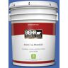 BEHR PREMIUM PLUS 5 gal. #P530-6 Indigo Batik Flat Low Odor Interior Paint & Primer