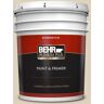 BEHR PREMIUM PLUS 5 gal. #BWC-26 Stucco Tan Flat Exterior Paint & Primer