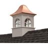 Good Directions Smithsonian 26 in. x 42 in. Washington Vinyl Cupola with Copper Roof