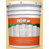 BEHR 5 gal. #HDC-CL-16 Beacon Yellow Solid Color House and Fence Exterior Wood Stain