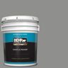 BEHR PREMIUM PLUS 5 gal. #PPU24-20 Letter Gray Satin Enamel Exterior Paint & Primer