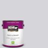 BEHR PREMIUM PLUS 1 gal. #N550-1 Mirror Ball Eggshell Enamel Low Odor Interior Paint & Primer