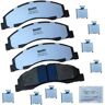 Bendix Fleet Metlok Disc Brake Pad Set 1988-1996 Chevrolet Corvette