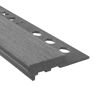 EMAC Novopeldano MaxiKenya Ash 3/8 in. x 98-1/2 in. Composite Maxi Stair Nosing Trim