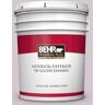 BEHR PREMIUM PLUS 5 gal. #N110-1 Dusty Lilac Hi-Gloss Enamel Interior/Exterior Paint