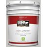 BEHR PREMIUM PLUS 5 gal. #PPU24-16 Titanium Flat Low Odor Interior Paint & Primer