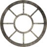 Ekena Millwork 1 in. x 34 in. x 34 in. Grace Architectural Grade PVC Peirced Ceiling Medallion