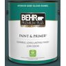 BEHR PREMIUM PLUS 1 gal. #T11-6 Almost Famous Semi-Gloss Enamel Low Odor Interior Paint & Primer