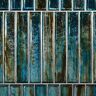 Ivy Hill Tile Fargin Brick Tropical Lagoon 1.96 in. x 11.81 in. Polished Glass Subway Wall Tile (3.22 sq. ft./Case)