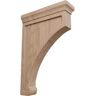 Ekena Millwork 2-1/2 in. x 12 in. x 8 in. Mahogany Extra Large Gomez Bracket