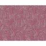 Seabrook Designs 60.75 sq. ft. Merlot and Metallic Silver Radcliffe Abstract Paper Unpasted Wallpaper Roll