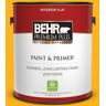 BEHR PREMIUM PLUS 1 gal. #S-G-340 Sun Ray Flat Low Odor Interior Paint & Primer