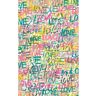 OhPopsi Multi-Colored Indio Pastel Love Scribble Wallpaper