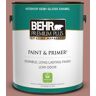 BEHR PREMIUM PLUS 1 gal. #S170-5 Smoke Bush Rose Semi-Gloss Enamel Low Odor Interior Paint & Primer