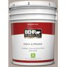 BEHR PREMIUM PLUS 5 gal. #ECC-45-1 Deer Run Flat Low Odor Interior Paint & Primer