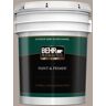 BEHR PREMIUM PLUS 5 gal. #MQ2-56 Abbey Stone Semi-Gloss Enamel Exterior Paint & Primer